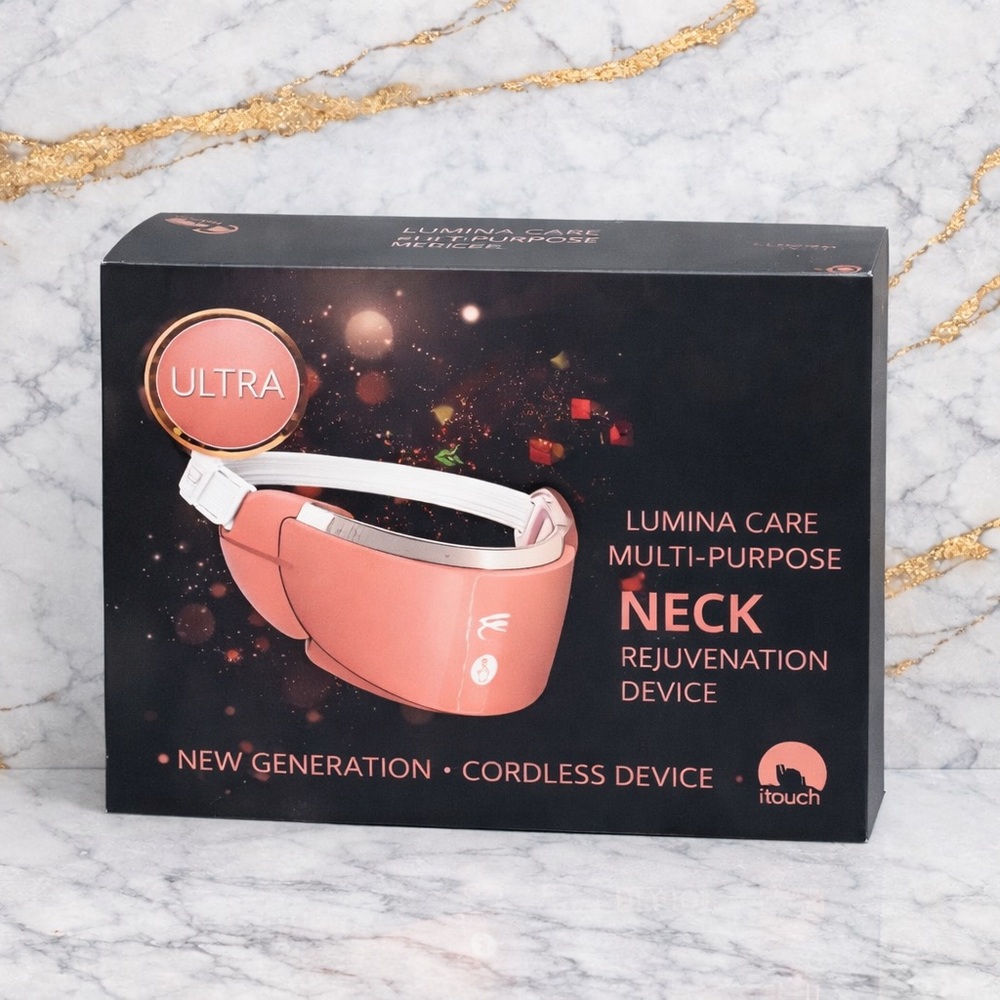 Lumina Care Multi-Purpose Neck Rejuvenation Device - Pink